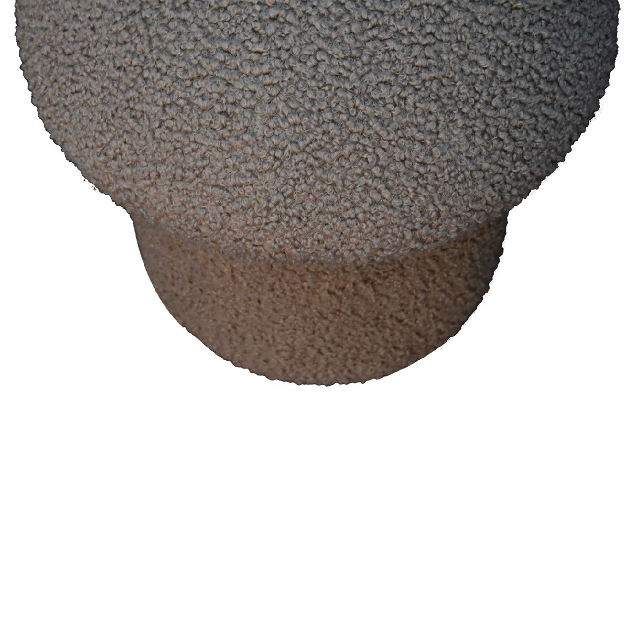 Mud Boucle Mushroom Footstool  CasaFenix