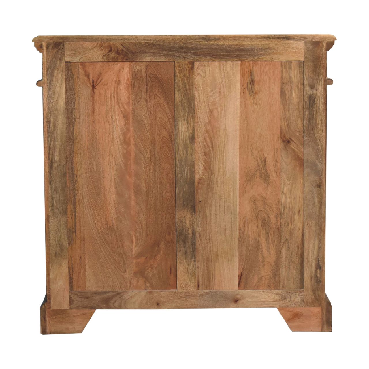Hand-Painted Oriental Wine Cabinet – Solid Mango Wood with Peking Motifs, Brass Knob & Plinth Base Wine Storage CasaFenix