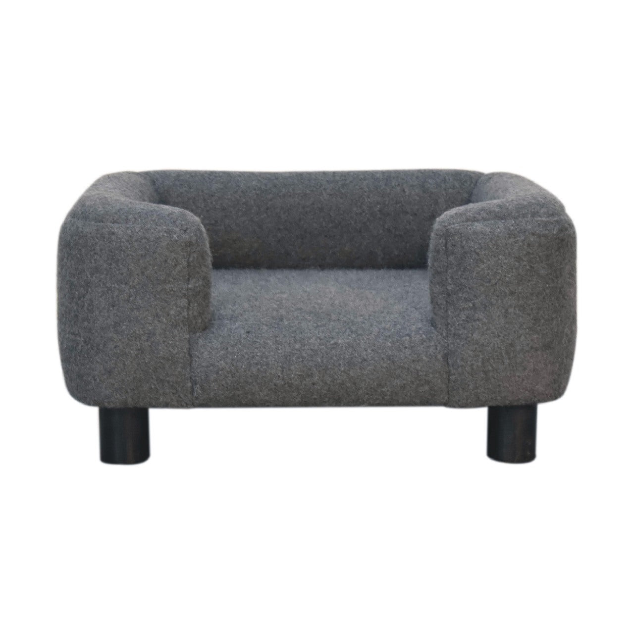 Mini Battleship Tweed Pet Sofa Bed Pet bed CasaFenix