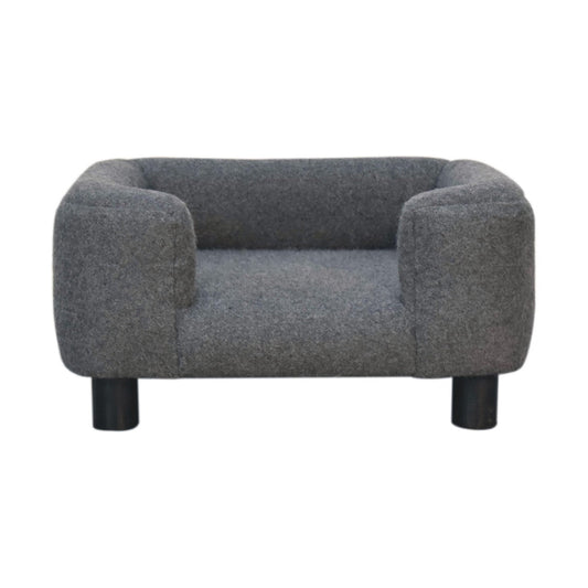 Mini Battleship Tweed Pet Sofa Bed Pet bed CasaFenix
