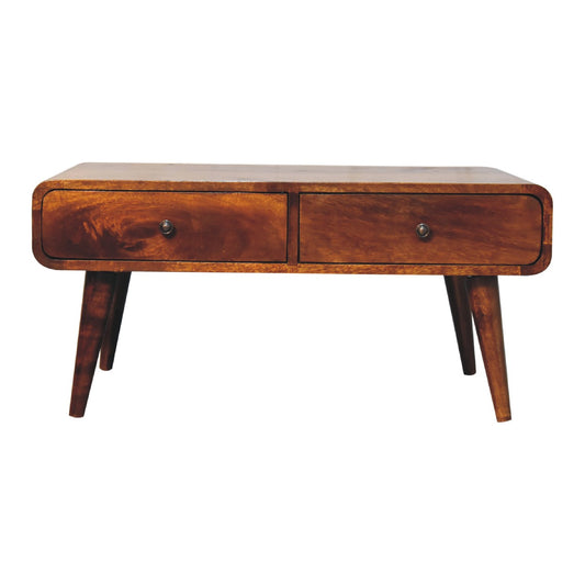 Sonata Chestnut Coffee Table Coffee table CasaFenix