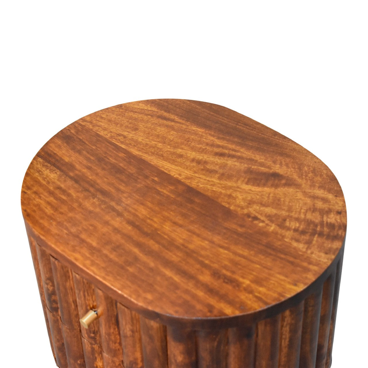 Stripe Chestnut 2 Drawer Bedside Bedside table / chest CasaFenix