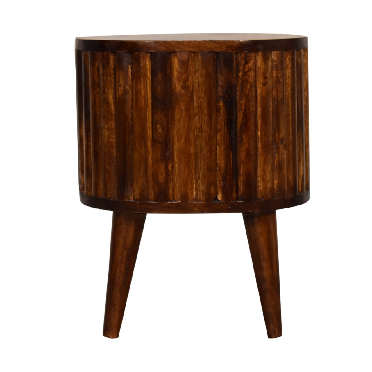 Stripe Chestnut 2 Drawer Bedside Bedside table / chest CasaFenix