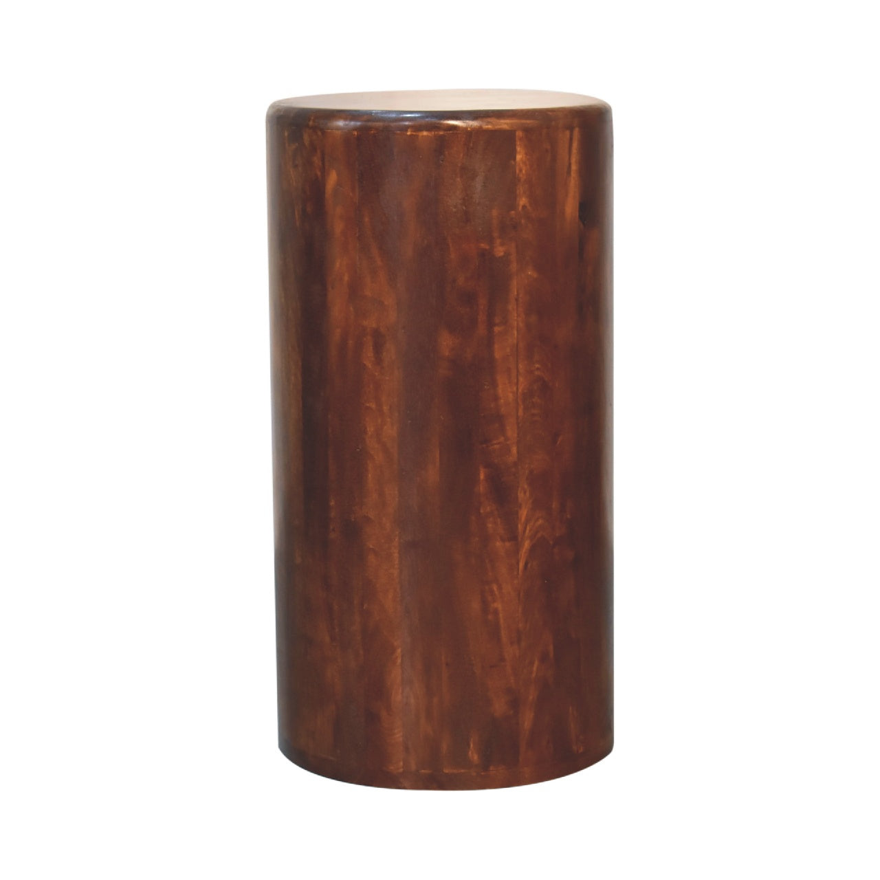 Chestnut Drum Chest 3 Drawer 57cm High Chest of drawers CasaFenix