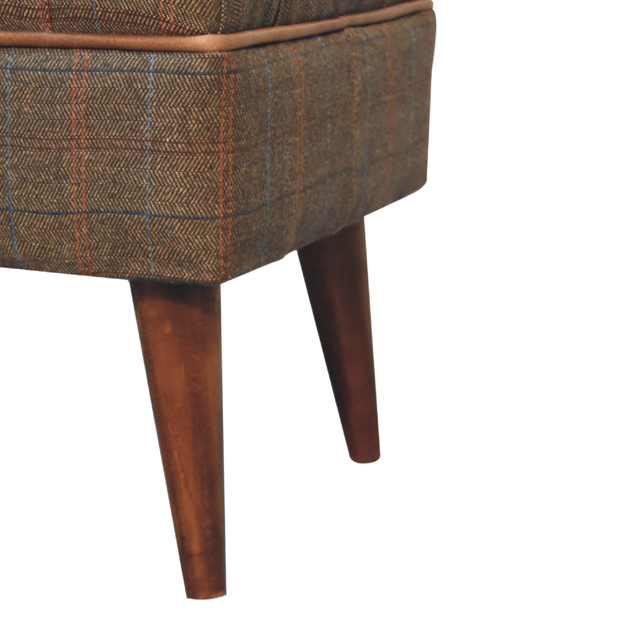Multi Tweed Buffalo Pipe Bench Benches CasaFenix