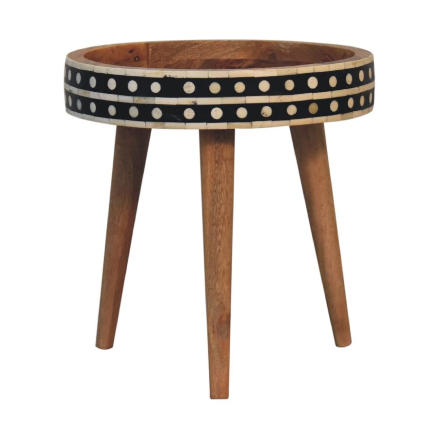 Mini Pattern Nordic End Table Console table CasaFenix