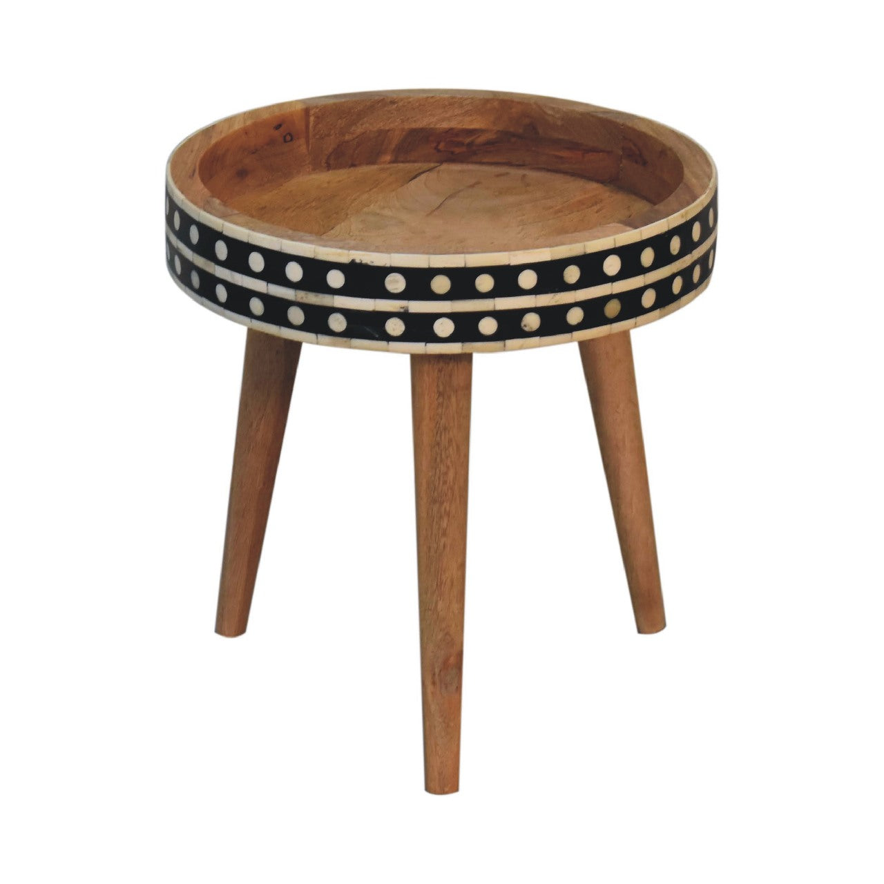 Mini Pattern Nordic End Table Console table CasaFenix