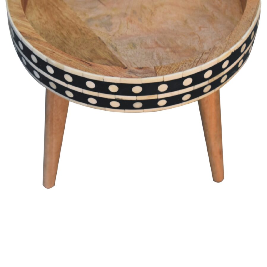 Mini Pattern Nordic End Table Console table CasaFenix
