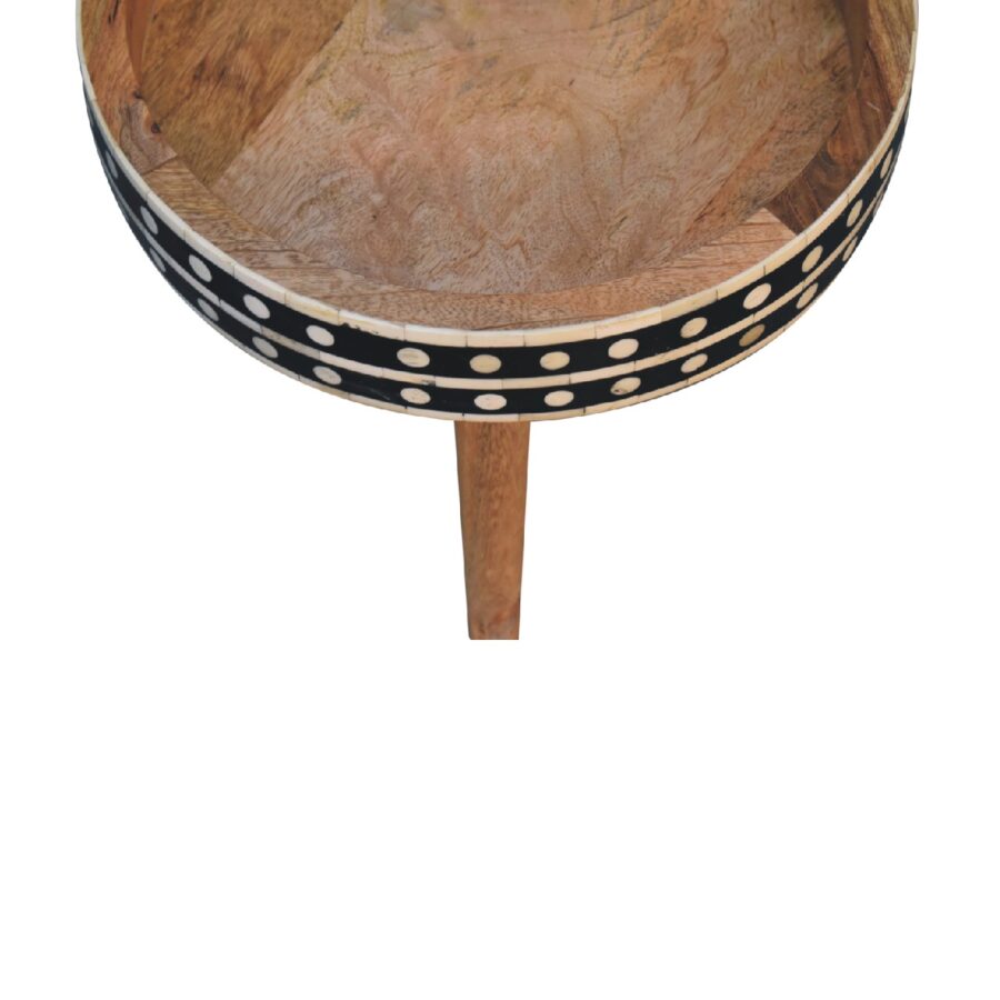 Mini Pattern Nordic End Table Console table CasaFenix