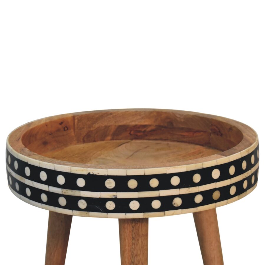 Mini Pattern Nordic End Table Console table CasaFenix