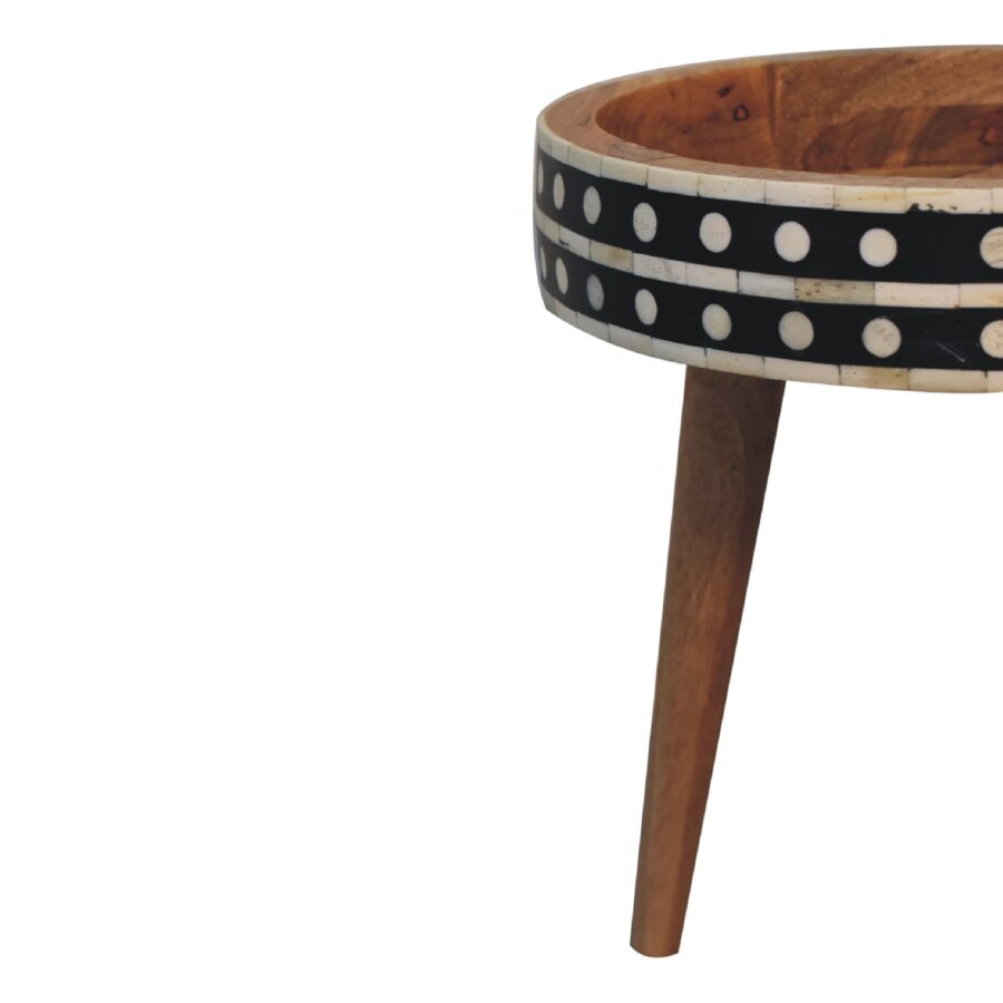 Mini Pattern Nordic End Table Console table CasaFenix