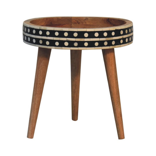 Mini Pattern Nordic End Table Console table CasaFenix