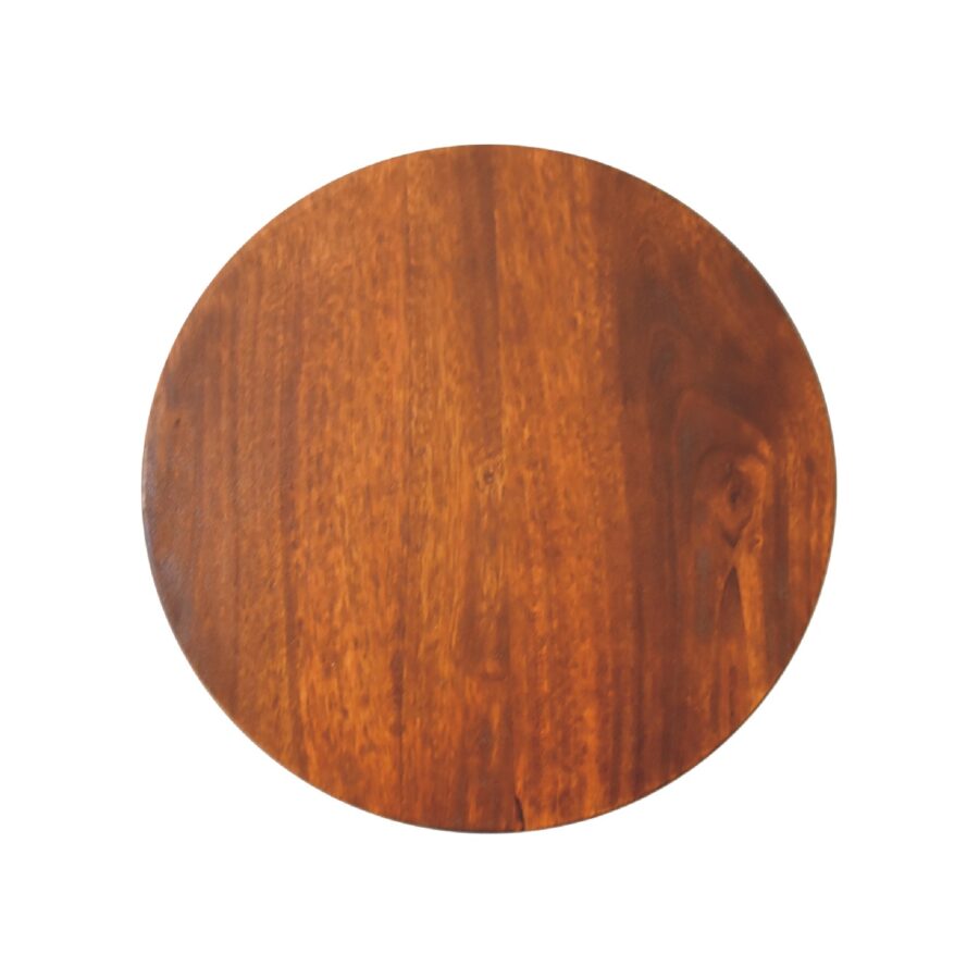 Little Chestnut Round Side Table Console table CasaFenix
