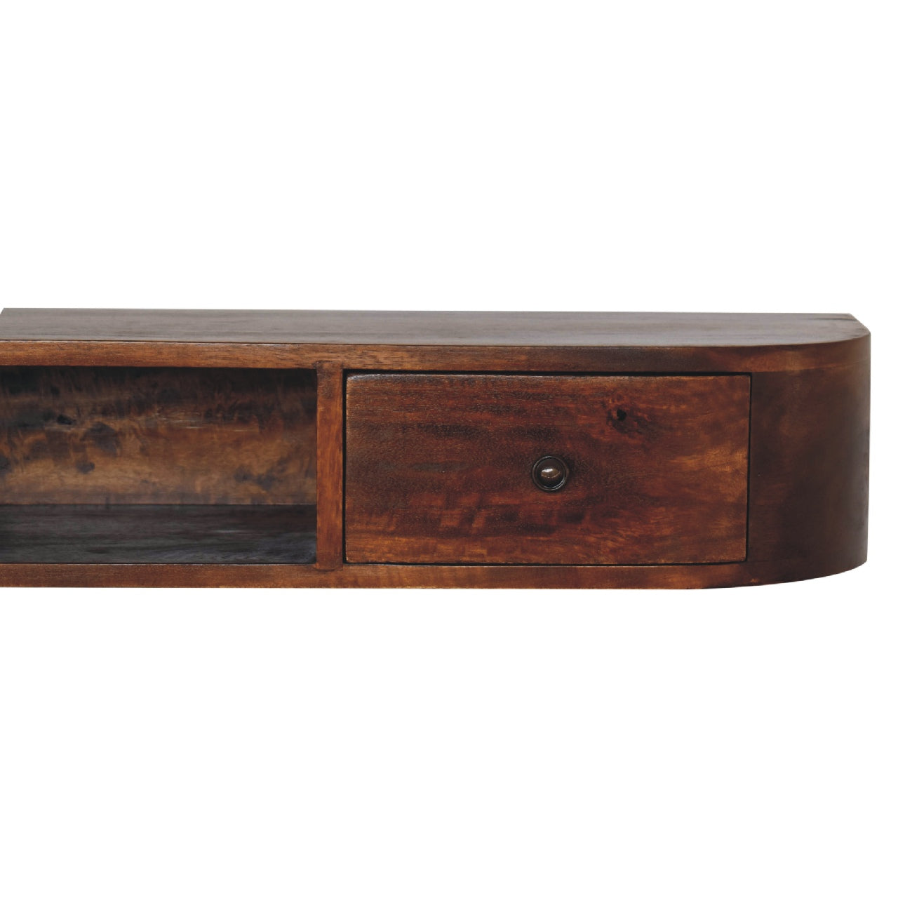 Lunar 2 Drawer Wall Mounted Console Table Console table CasaFenix