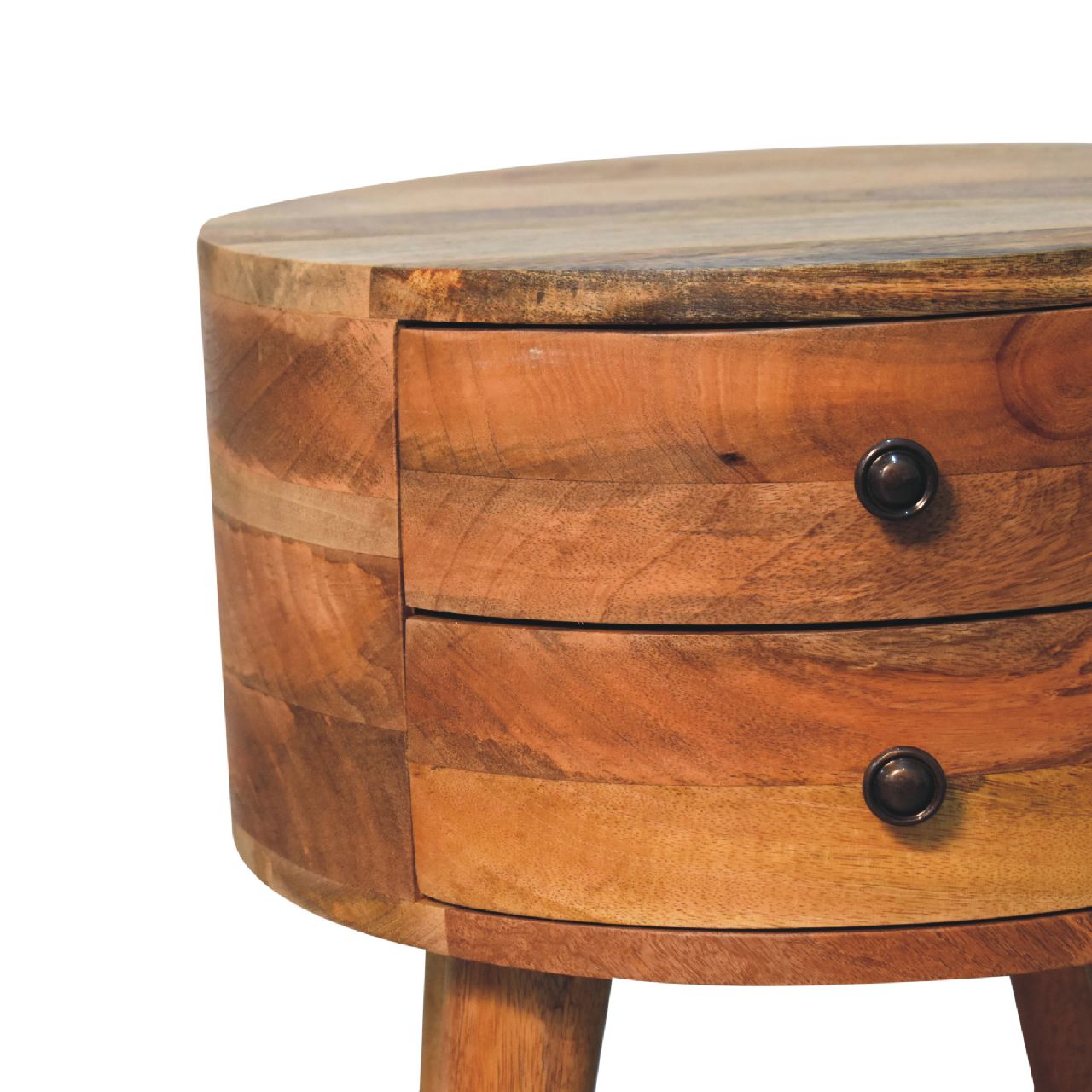 Odyssey Oak-ish 2 Drawer Bedside Bedside table / chest CasaFenix