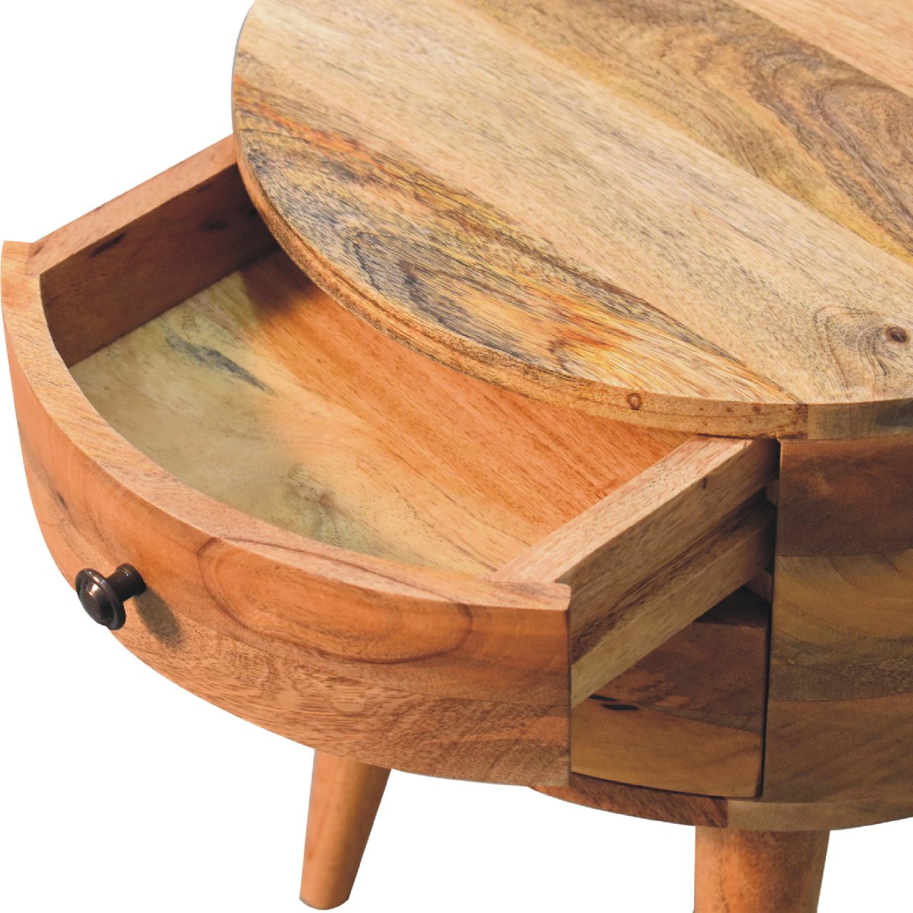 Odyssey Oak-ish 2 Drawer Bedside Bedside table / chest CasaFenix