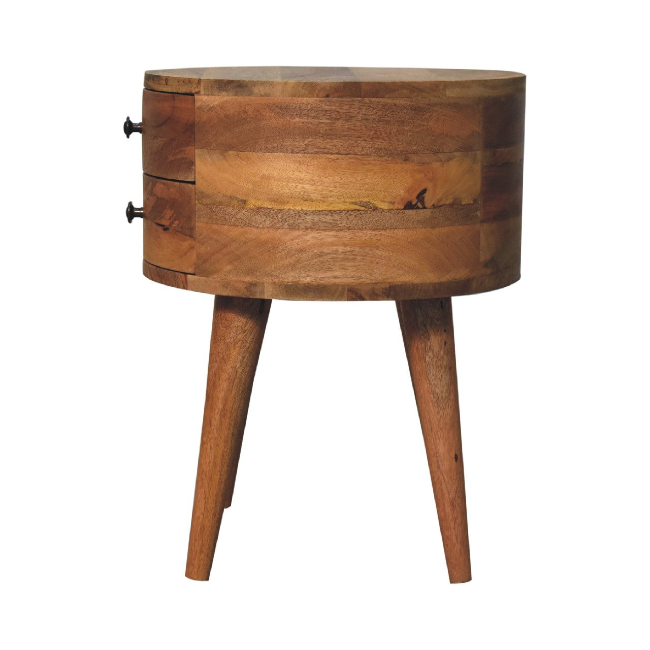 Odyssey Oak-ish 2 Drawer Bedside Bedside table / chest CasaFenix