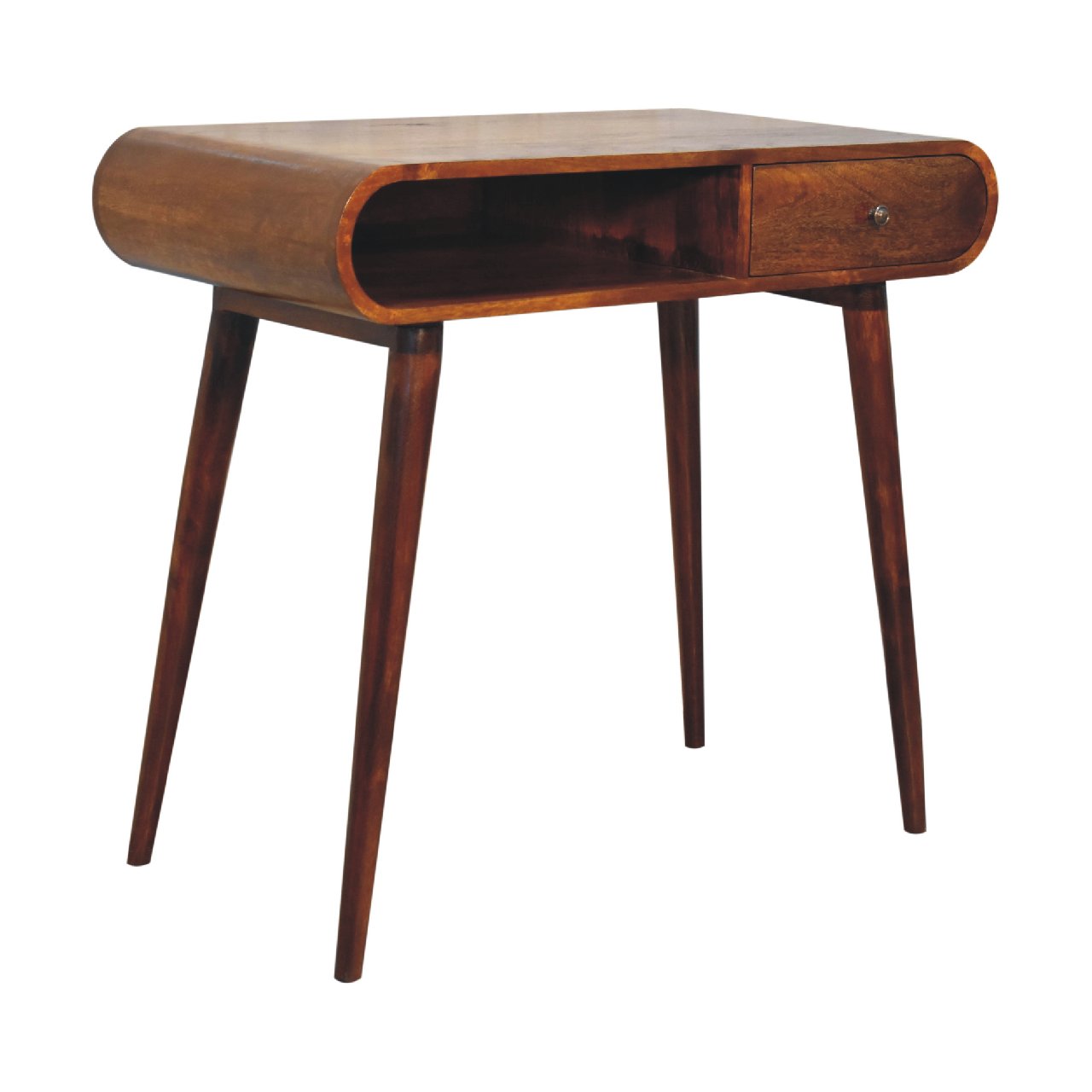 Chestnut London Open 1 Small Drawer Console Console table CasaFenix