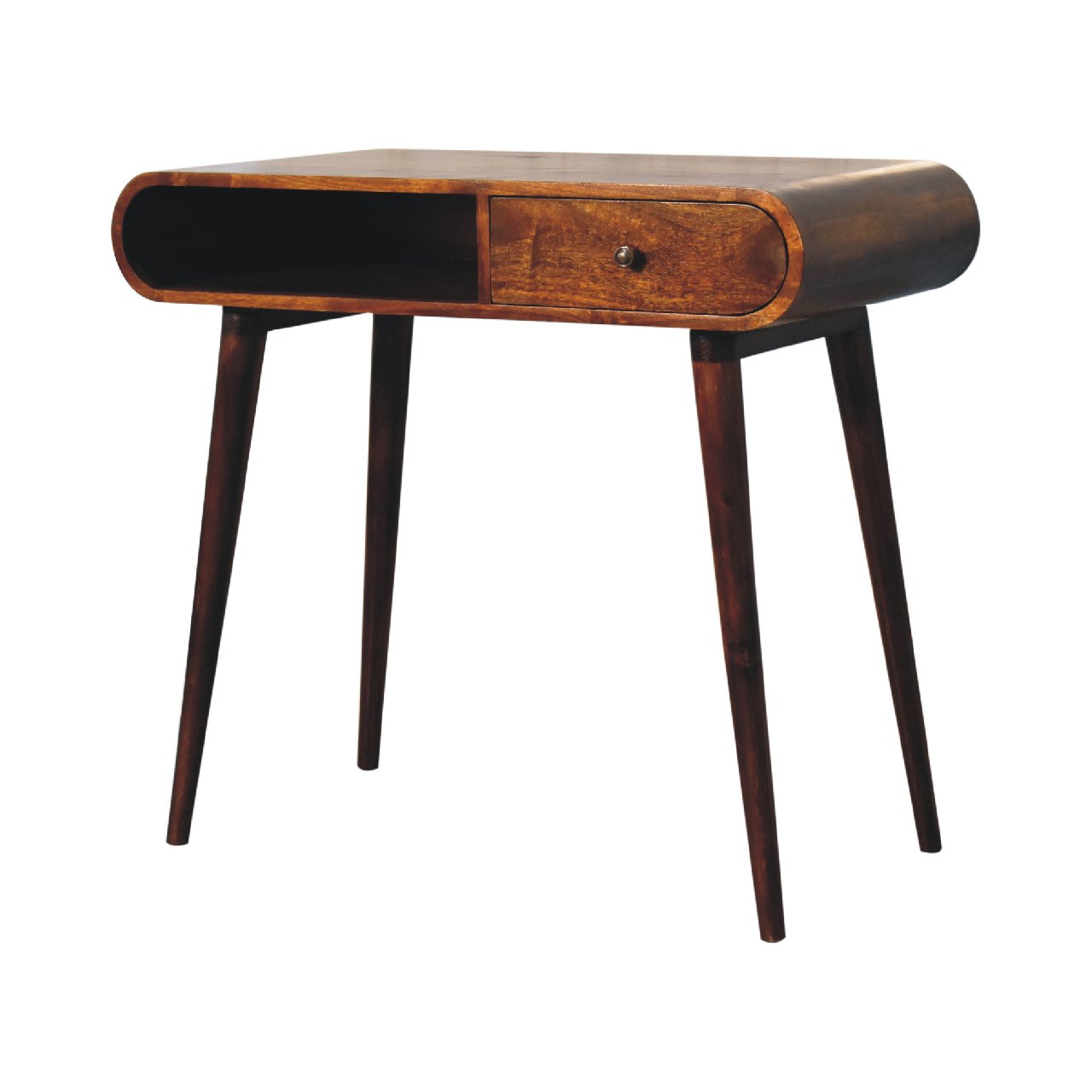 Chestnut London Open 1 Small Drawer Console Console table CasaFenix