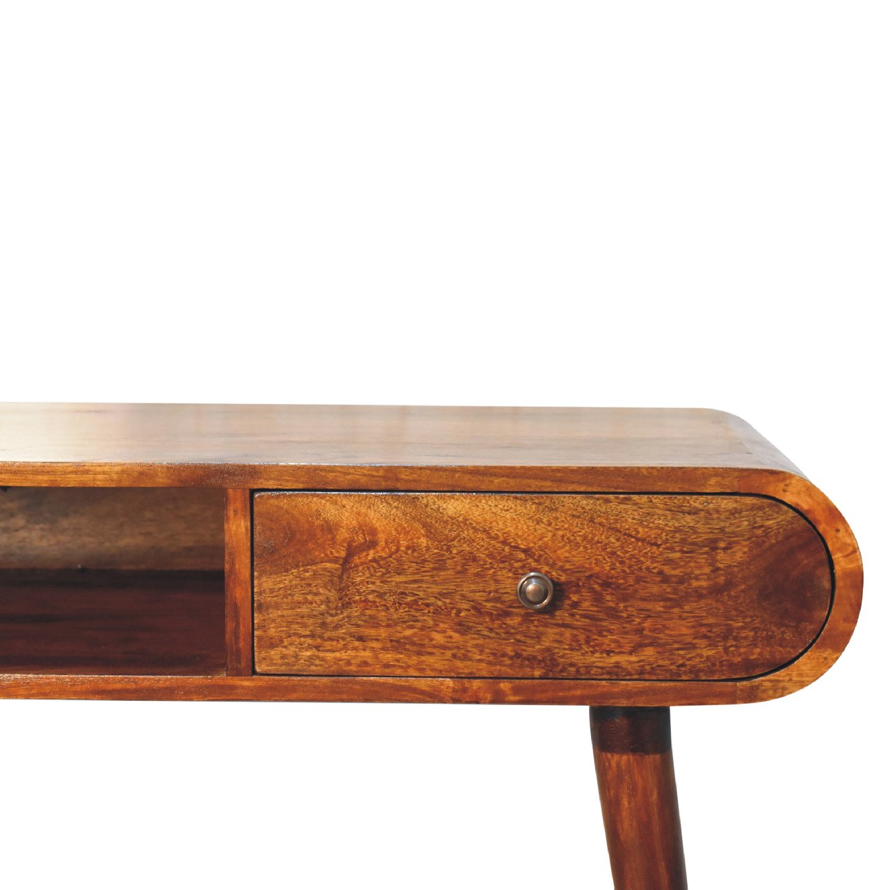 Chestnut London Open 1 Small Drawer Console Console table CasaFenix