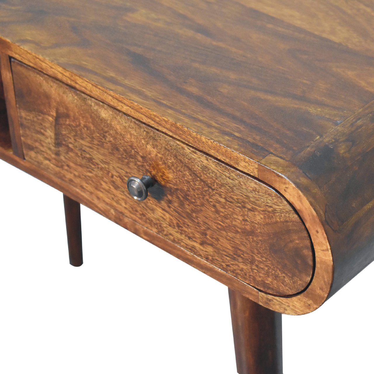 Chestnut London Open 1 Small Drawer Console Console table CasaFenix
