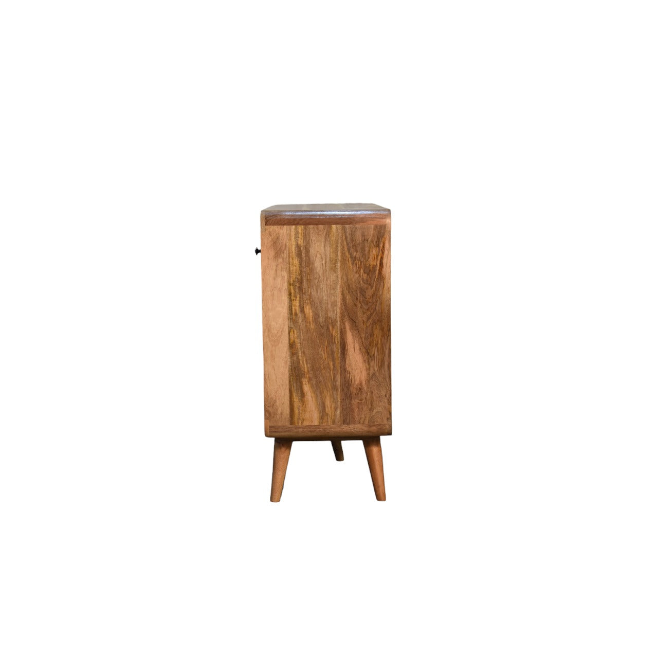 Large Curved Oak-ish Chest Chest of drawers CasaFenix