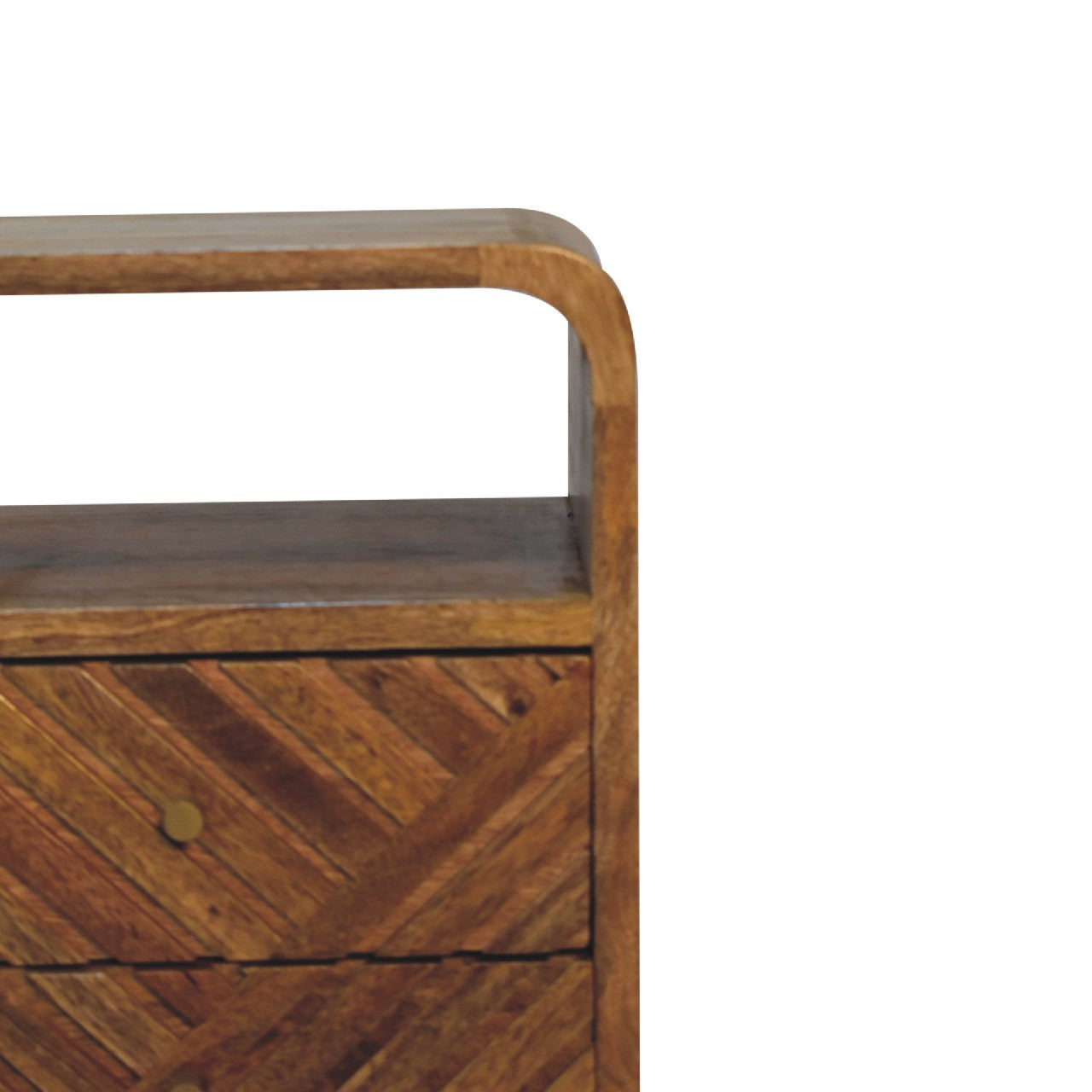 Mini Lille Curved Bedside Bedside table / chest CasaFenix