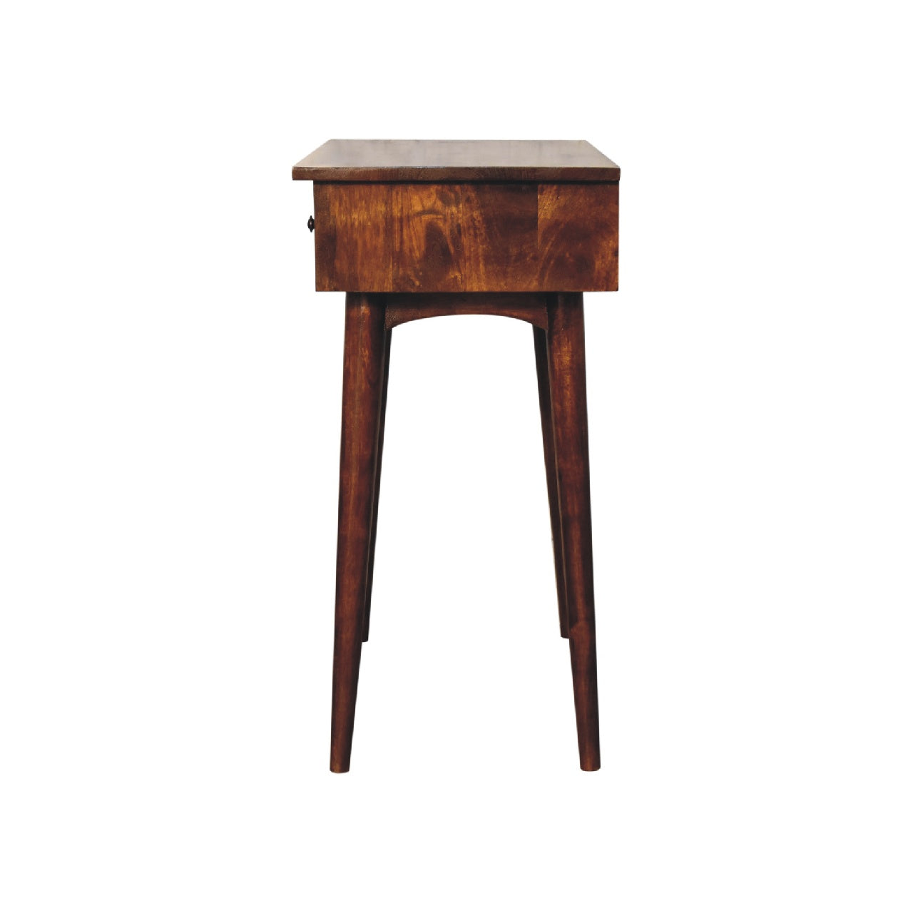 Chestnut Hallway 2 Drawer Console Table Console table CasaFenix