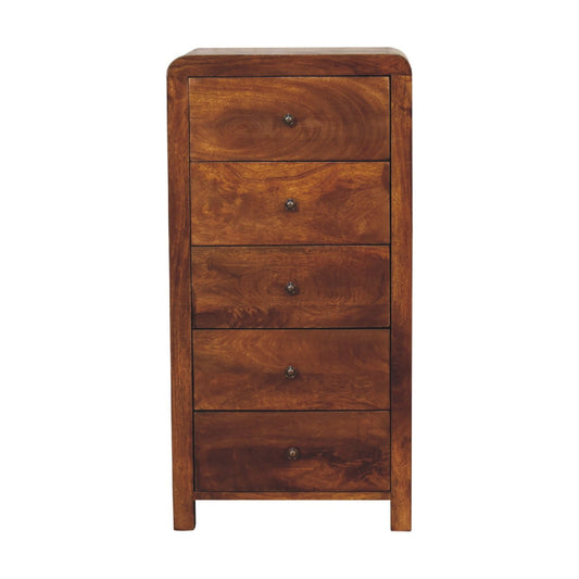 Aspen 5 Drawer Tallboy Cabinets & Storage CasaFenix