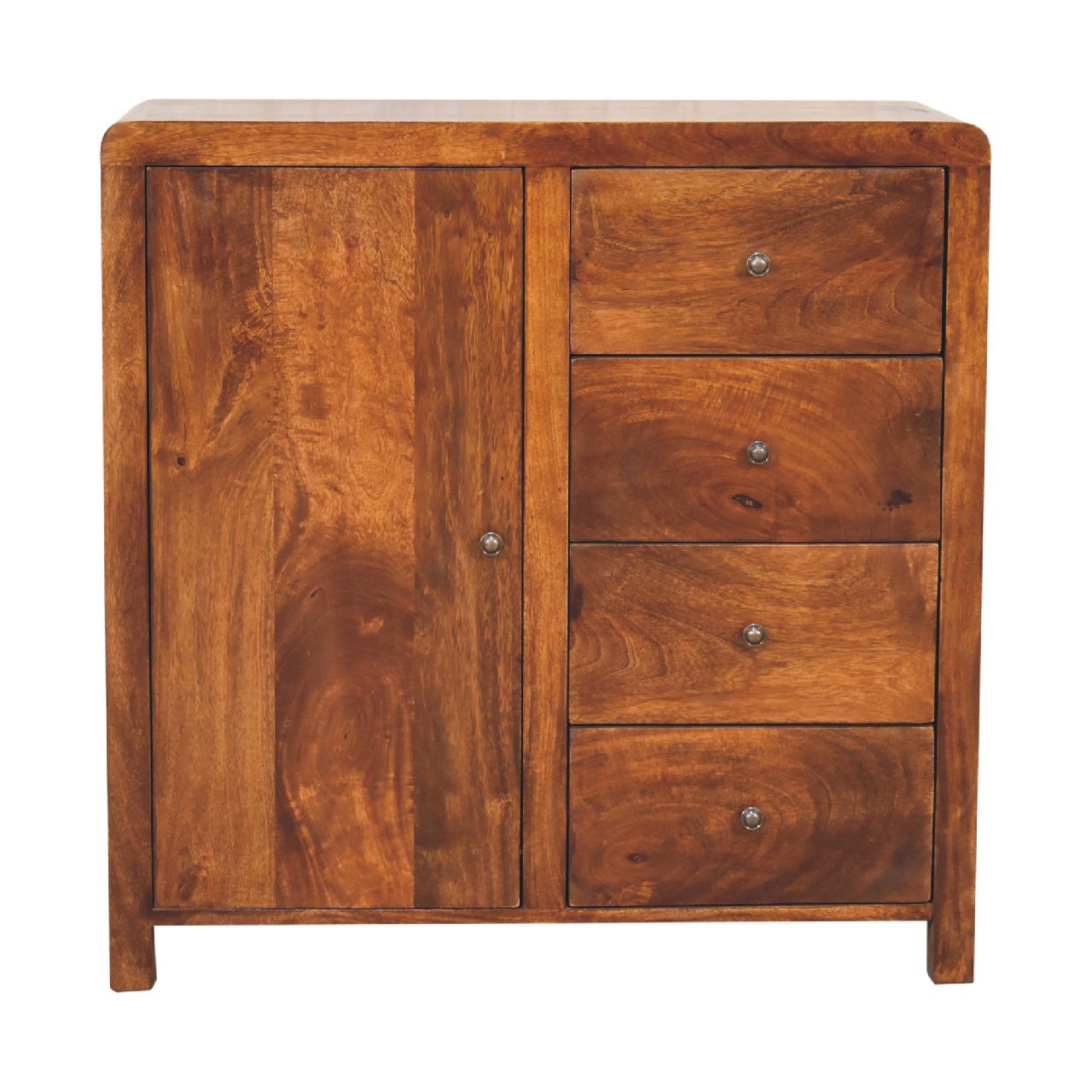 Aspen Cabinet 4 Drawer 1 Door Cabinets & Storage CasaFenix
