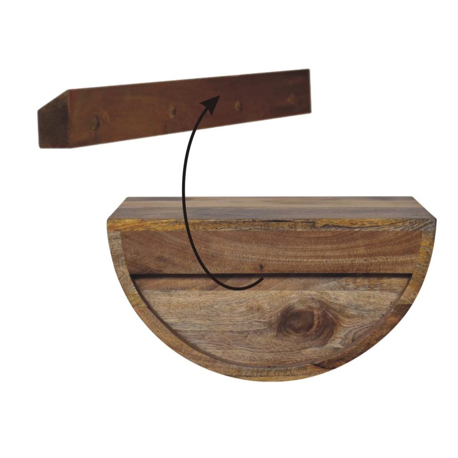 Crescent Floating Bedside Bedside table / chest CasaFenix