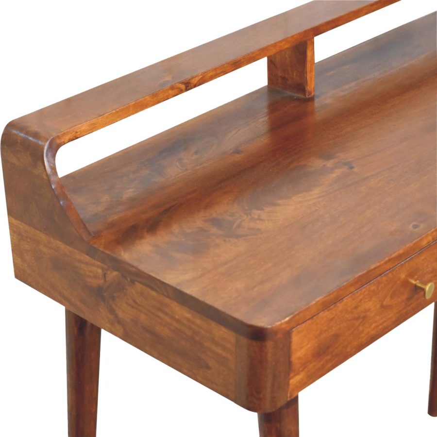 Elevated Chestnut Console Table Console table CasaFenix