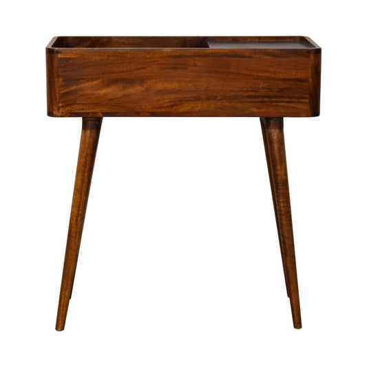 Open-top Chestnut Console Console table CasaFenix
