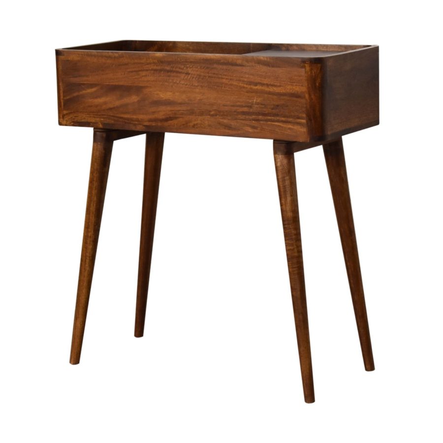 Open-top Chestnut Console Console table CasaFenix