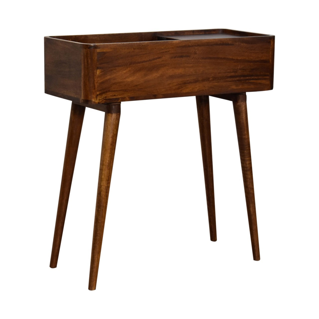 Open-top Chestnut Console Console table CasaFenix