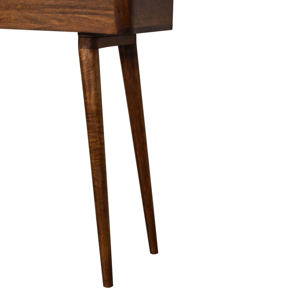 Open-top Chestnut Console Console table CasaFenix