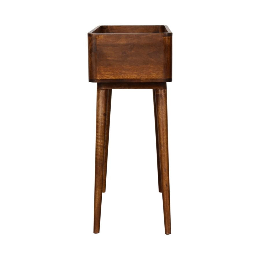Open-top Chestnut Console Console table CasaFenix