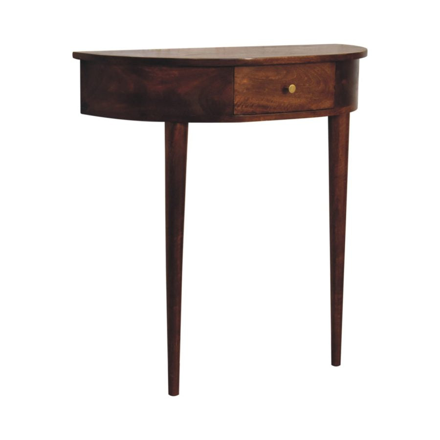 Backless Mounted Chestnut Console Console table CasaFenix