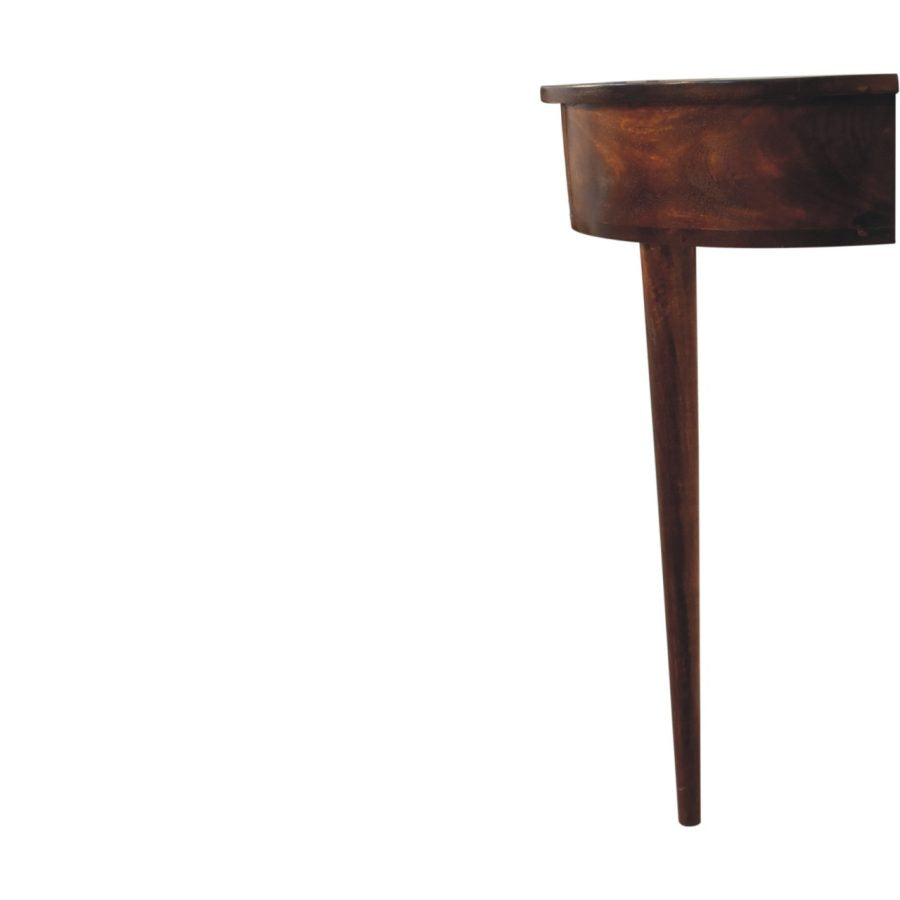 Backless Mounted Chestnut Console Console table CasaFenix