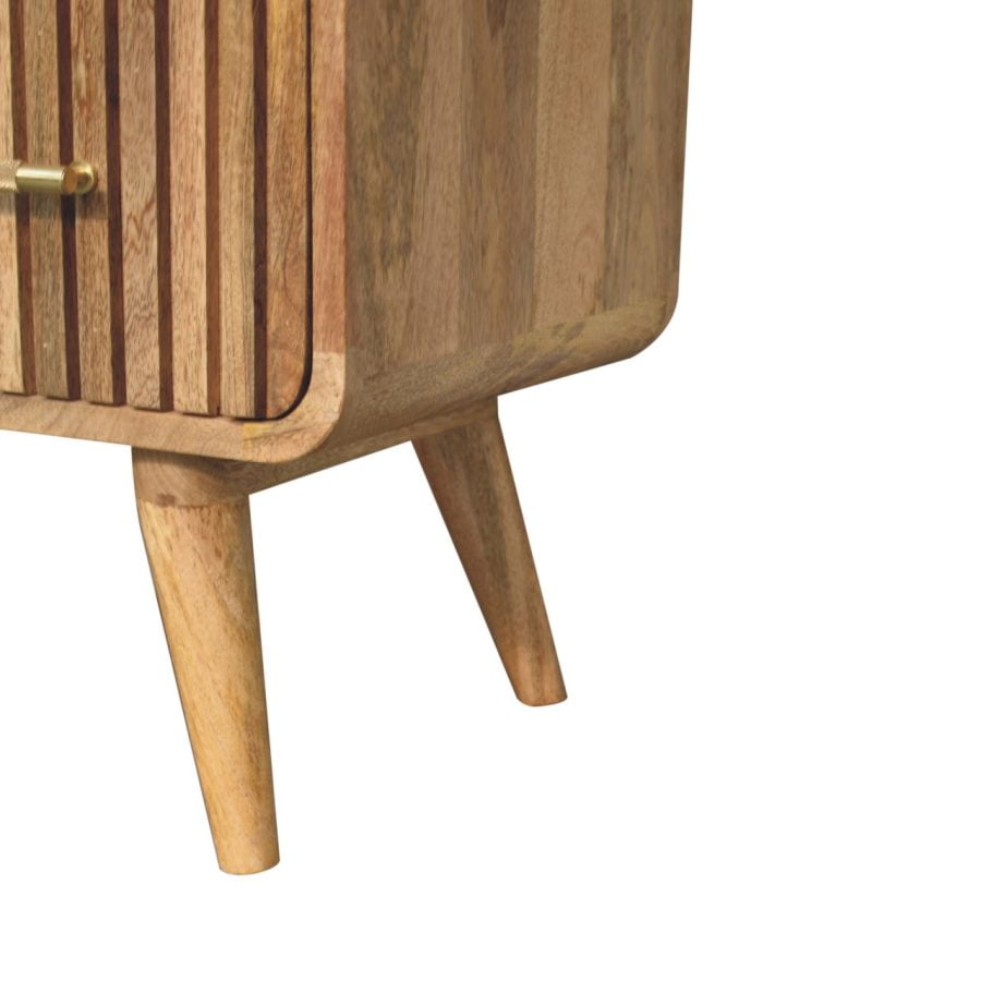 T-bar Ridged Chest 79cm High Chest of drawers CasaFenix