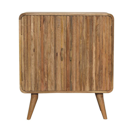 T-bar Ridged 2 Door Cabinet Cabinets & Storage CasaFenix