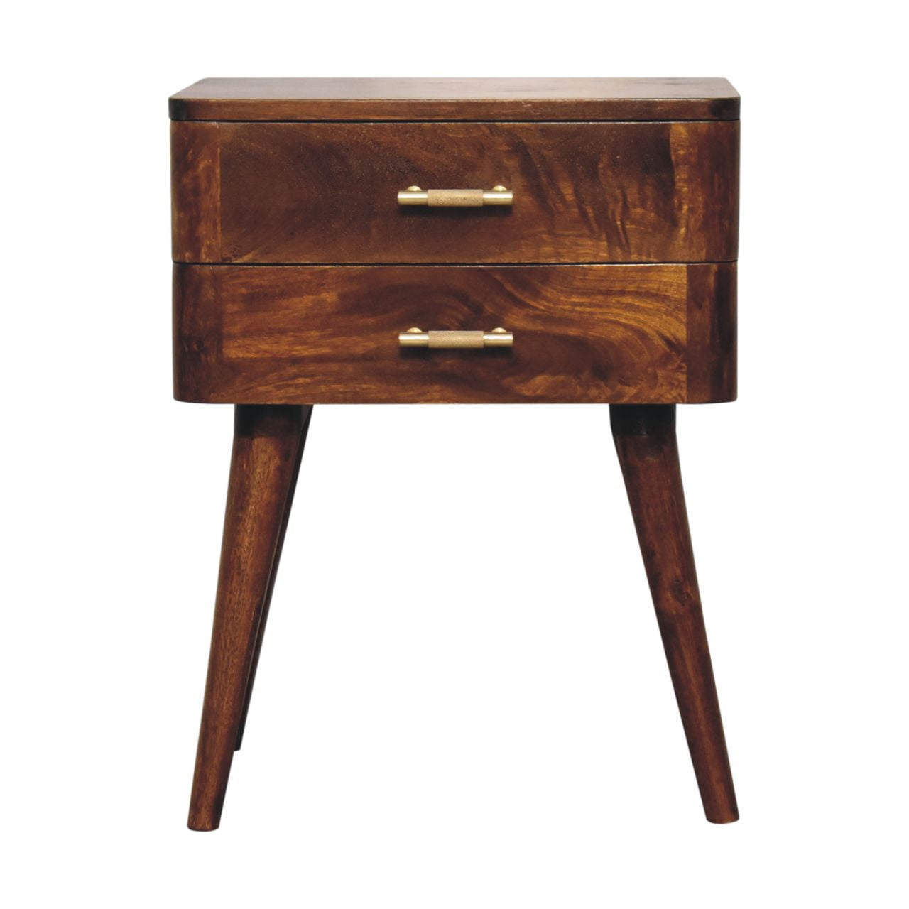 Chestnut T-Bar Nordic Bedside Bedside table / chest CasaFenix