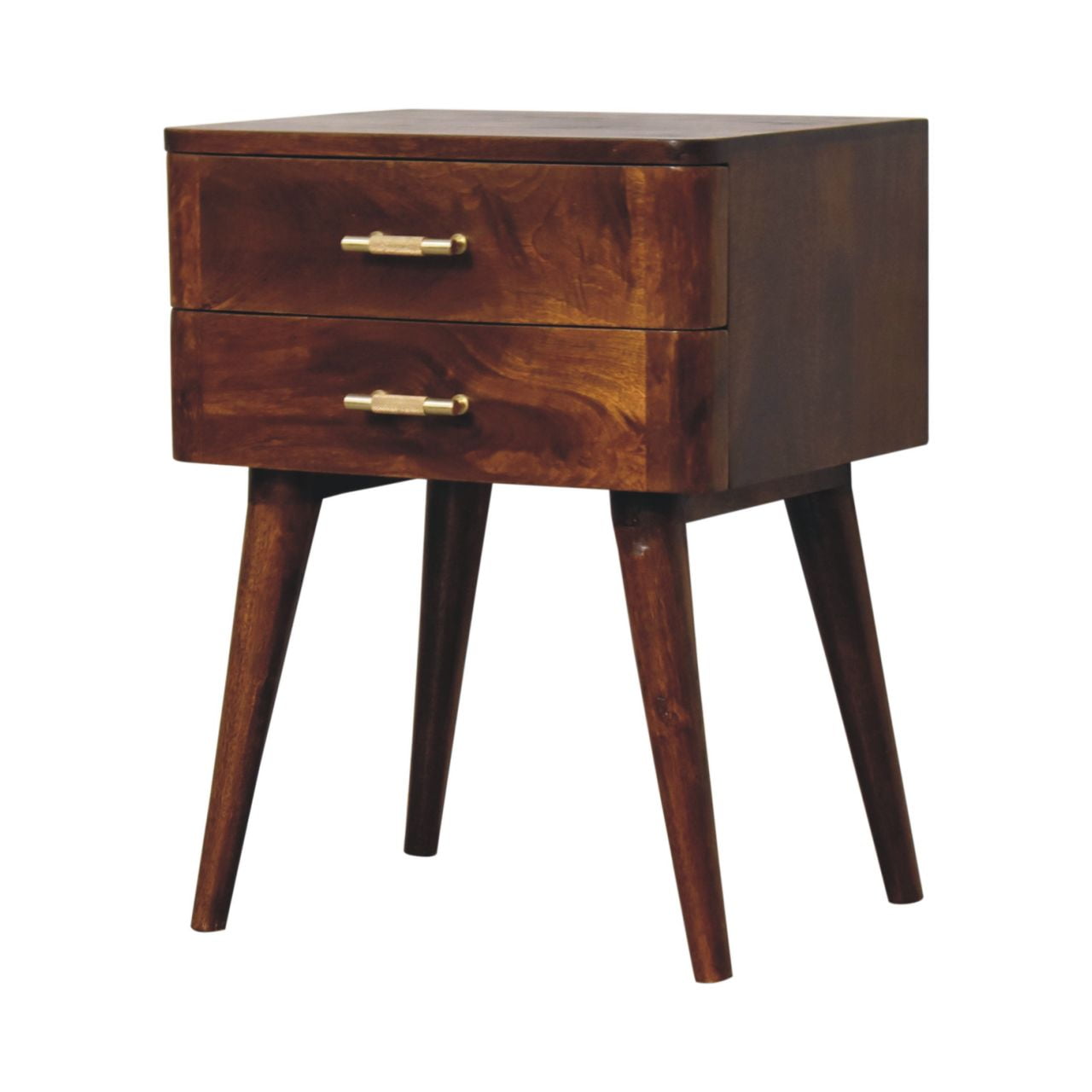 Chestnut T-Bar Nordic Bedside Bedside table / chest CasaFenix