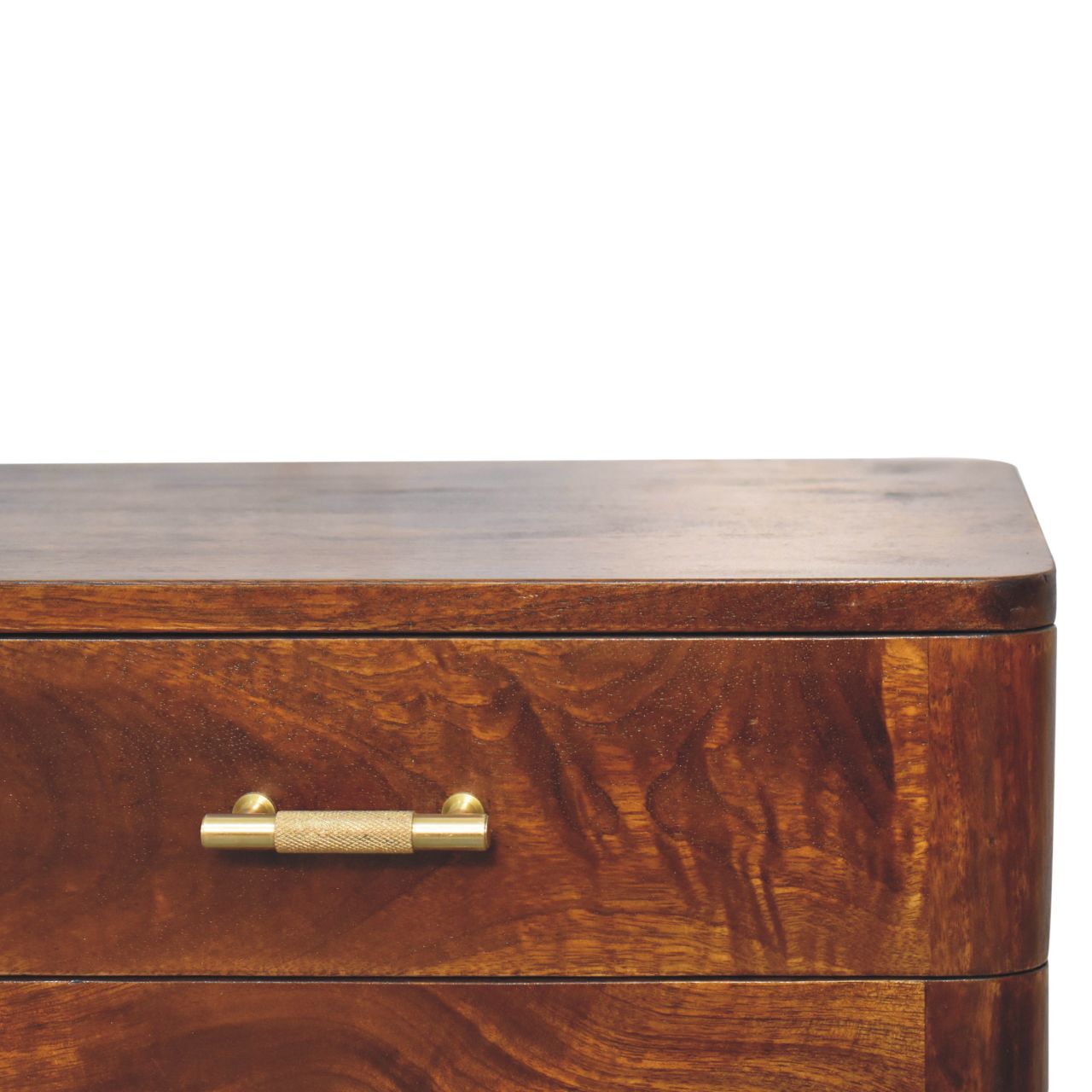 Chestnut T-Bar Nordic Bedside Bedside table / chest CasaFenix