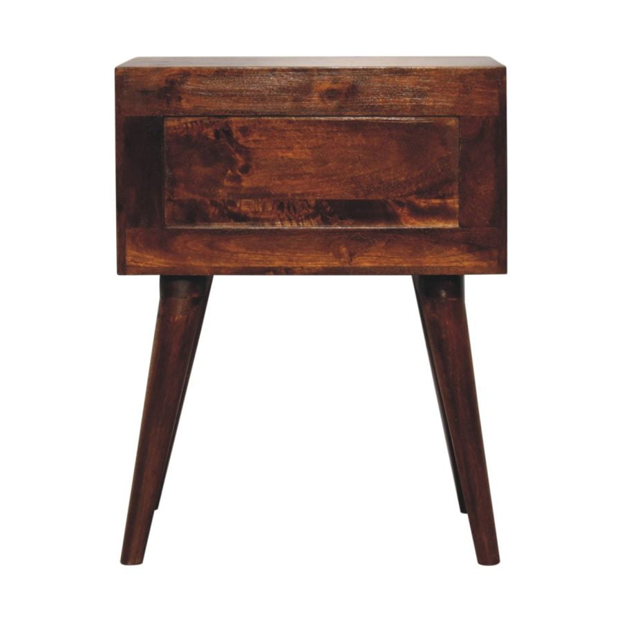 Chestnut T-Bar Nordic Bedside Bedside table / chest CasaFenix