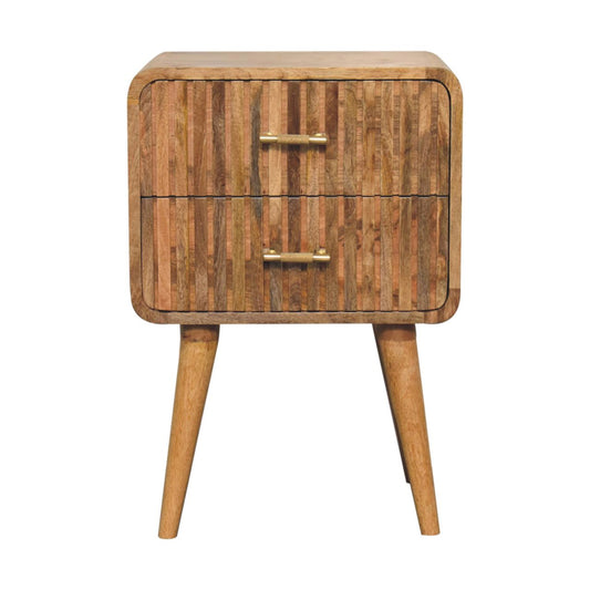 T-bar Ridged Bedside Bedside table / chest CasaFenix