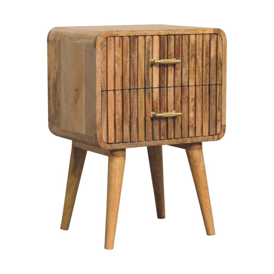 T-bar Ridged Bedside Bedside table / chest CasaFenix