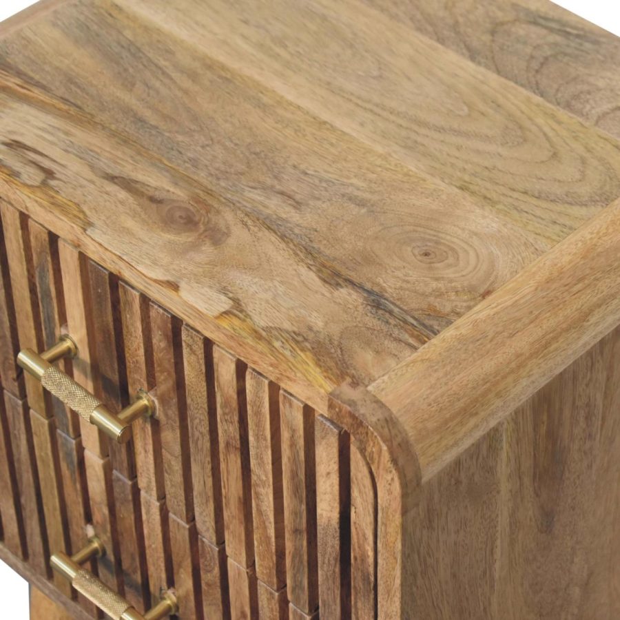 T-bar Ridged Bedside Bedside table / chest CasaFenix