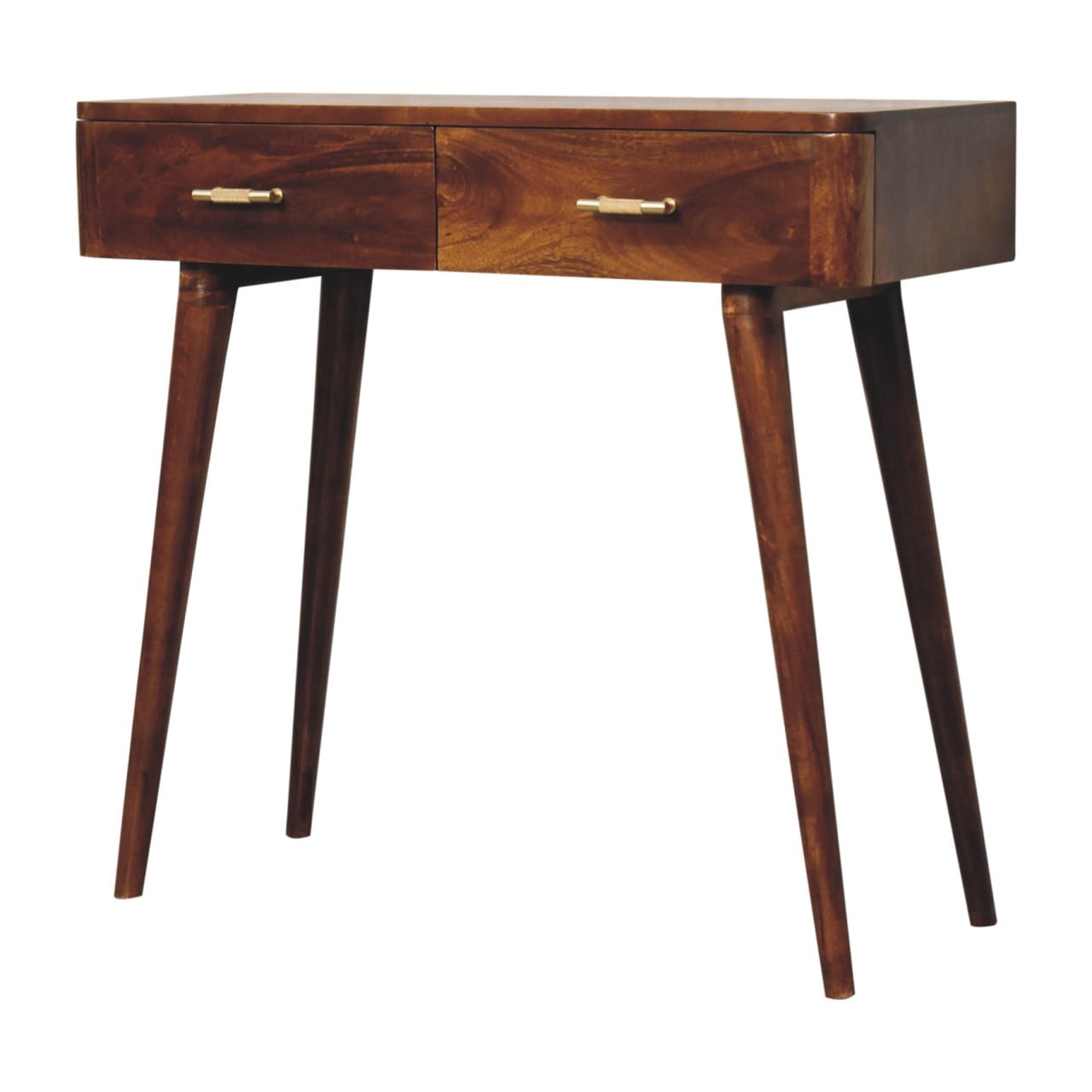 Chestnut T-Bar Console Table Console table CasaFenix