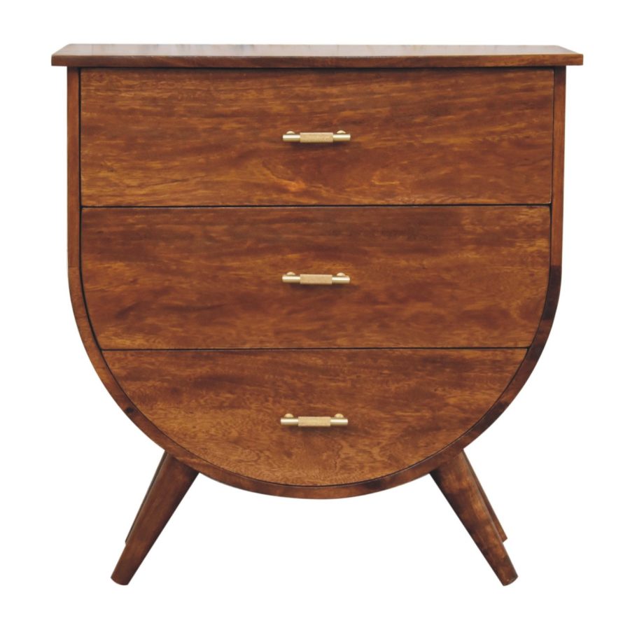 Agra Chest of 3 Drawers Chest of drawers CasaFenix